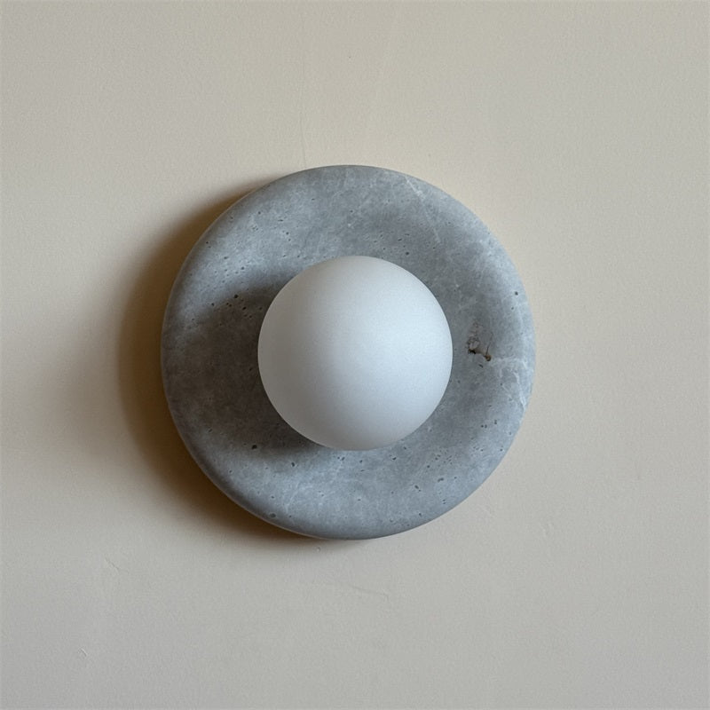 Gelso Marble Grey Sconce