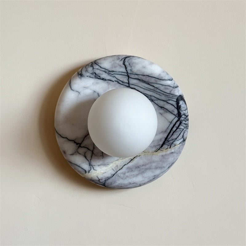 Gelso Marble White Sconce