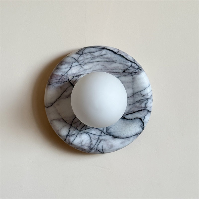 Gelso Marble White Sconce