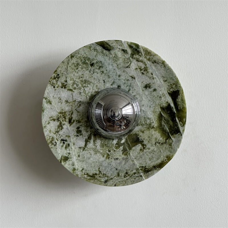 Scalano Green Calacatta Marble Sconce