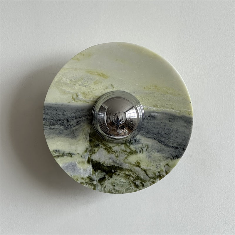 Scalano Green Calacatta Marble Sconce