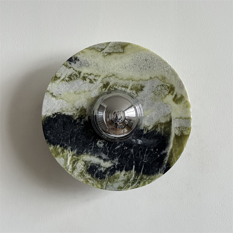 Scalano Green Calacatta Marble Sconce