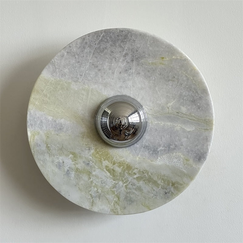 Scalano Green Calacatta Marble Sconce