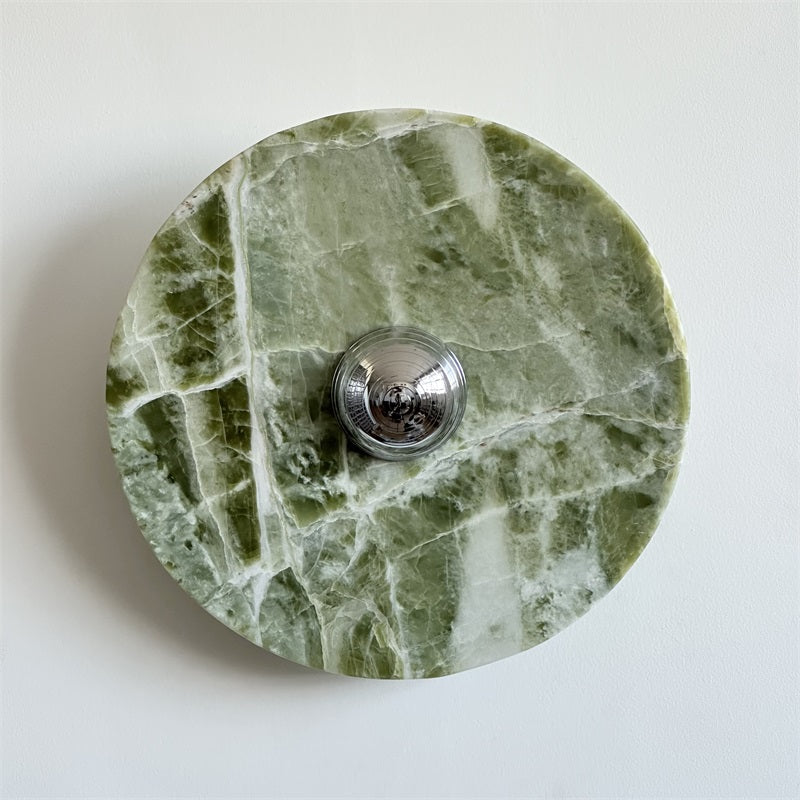 Scalano Green Calacatta Marble Sconce