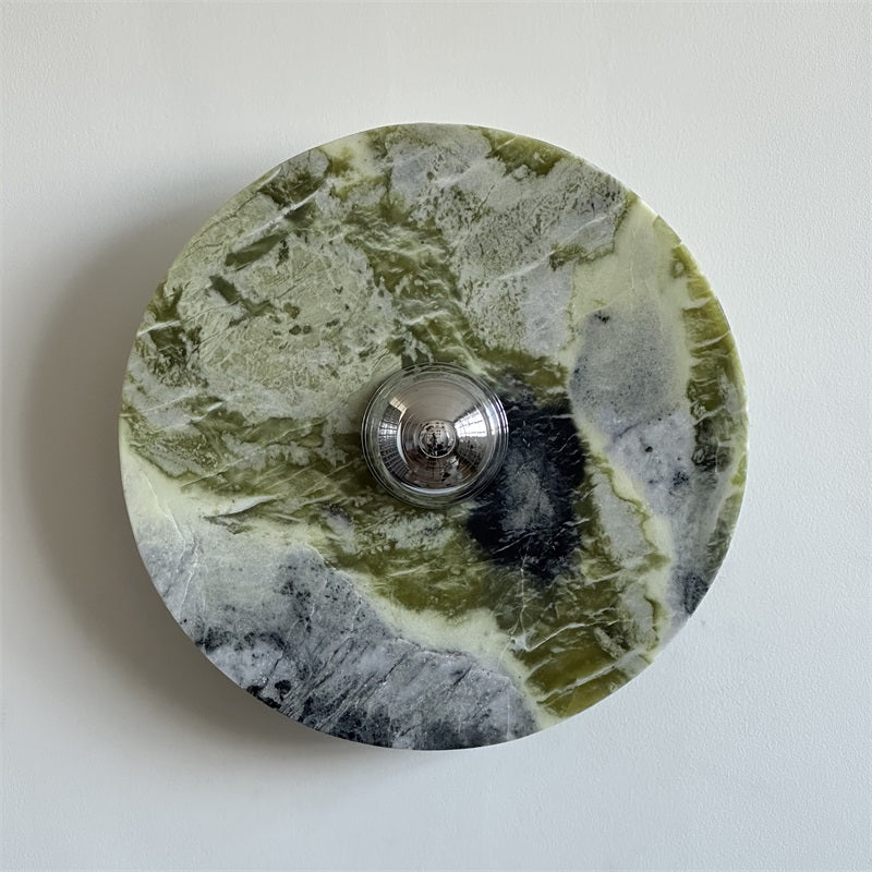 Scalano Green Calacatta Marble Sconce