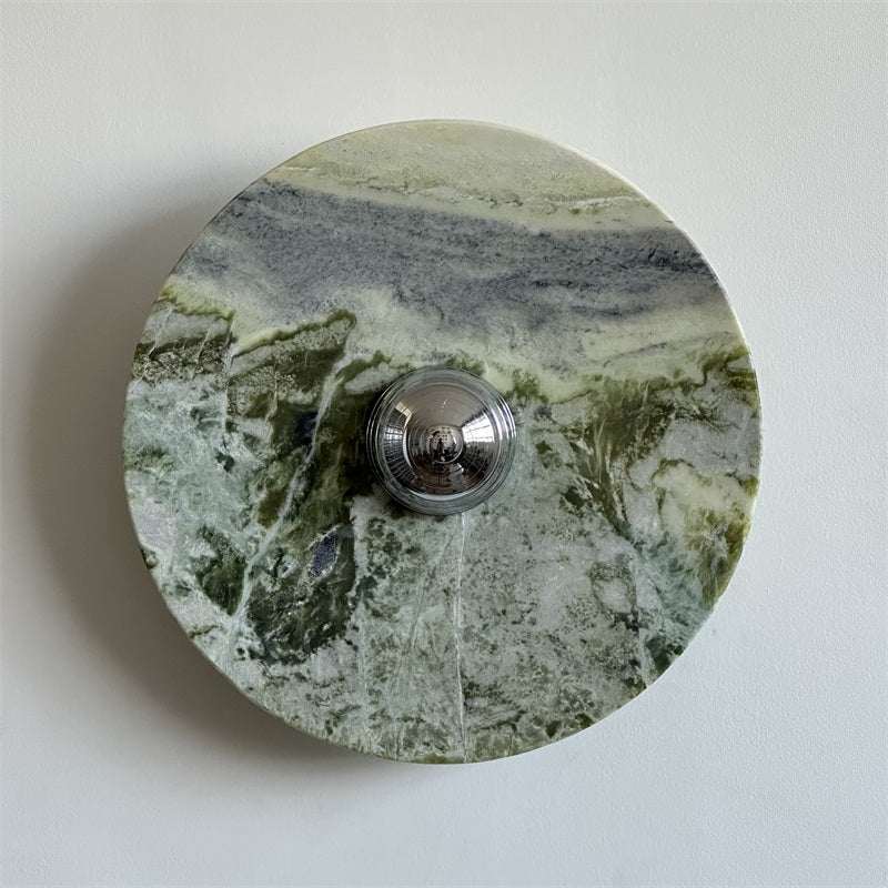 Scalano Green Calacatta Marble Sconce
