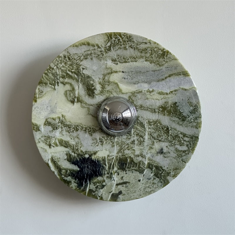 Scalano Green Calacatta Marble Sconce