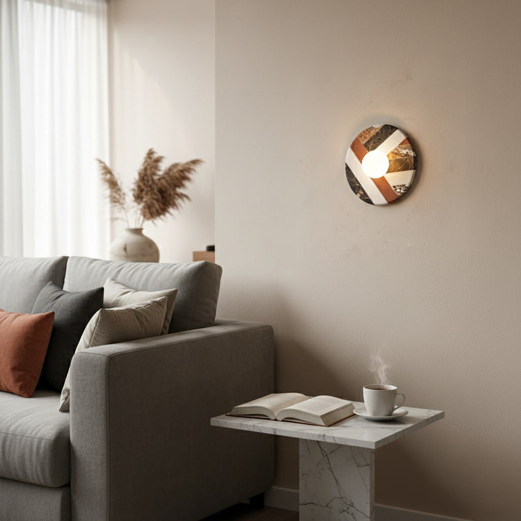 Penneto Marble Wall Lamp