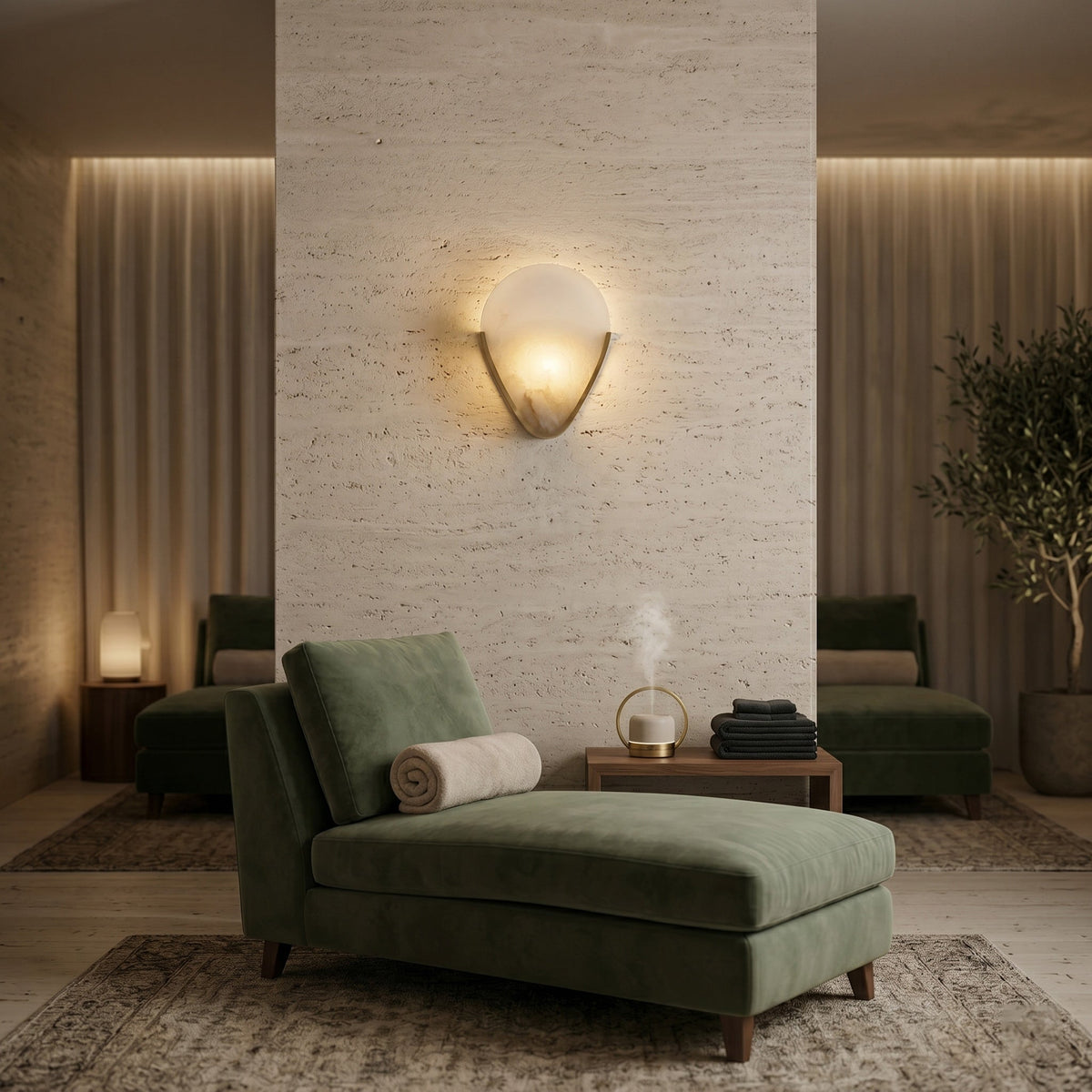 Padova Alabaster Wall Lamp
