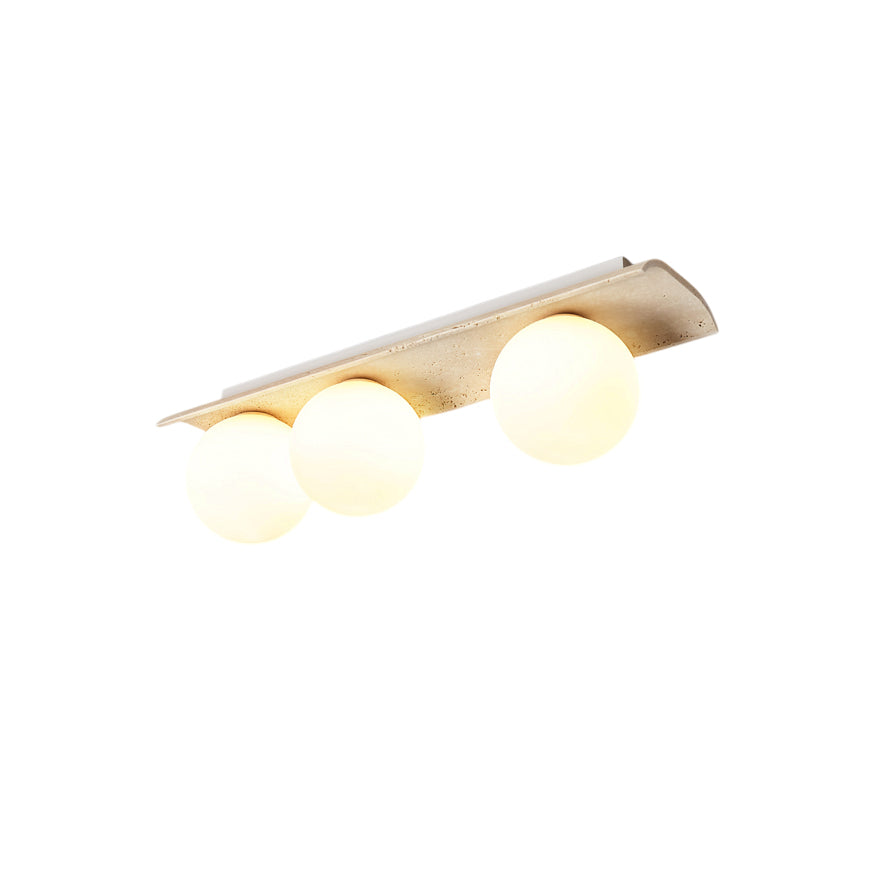 Ghiaccio Globe Ceiling Lamp