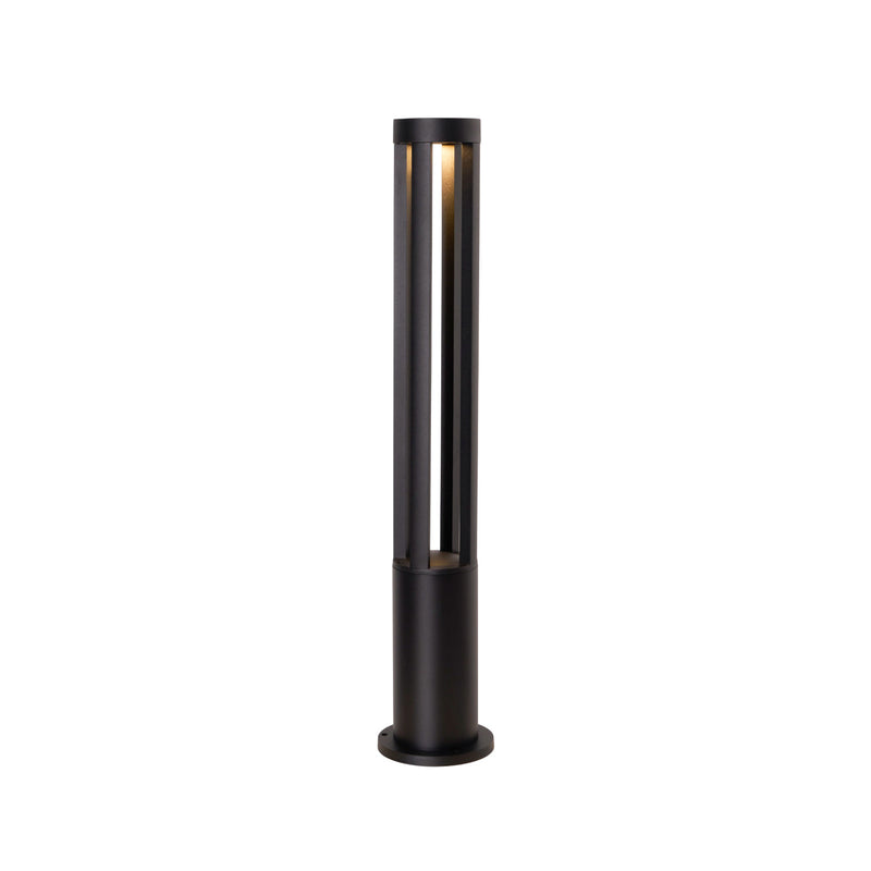 Vapone Cylindrical Black Garden Outdoor Light
