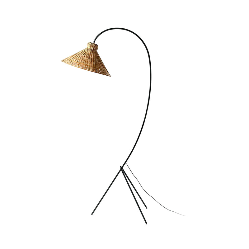 Littina Rattan Floor Lamp