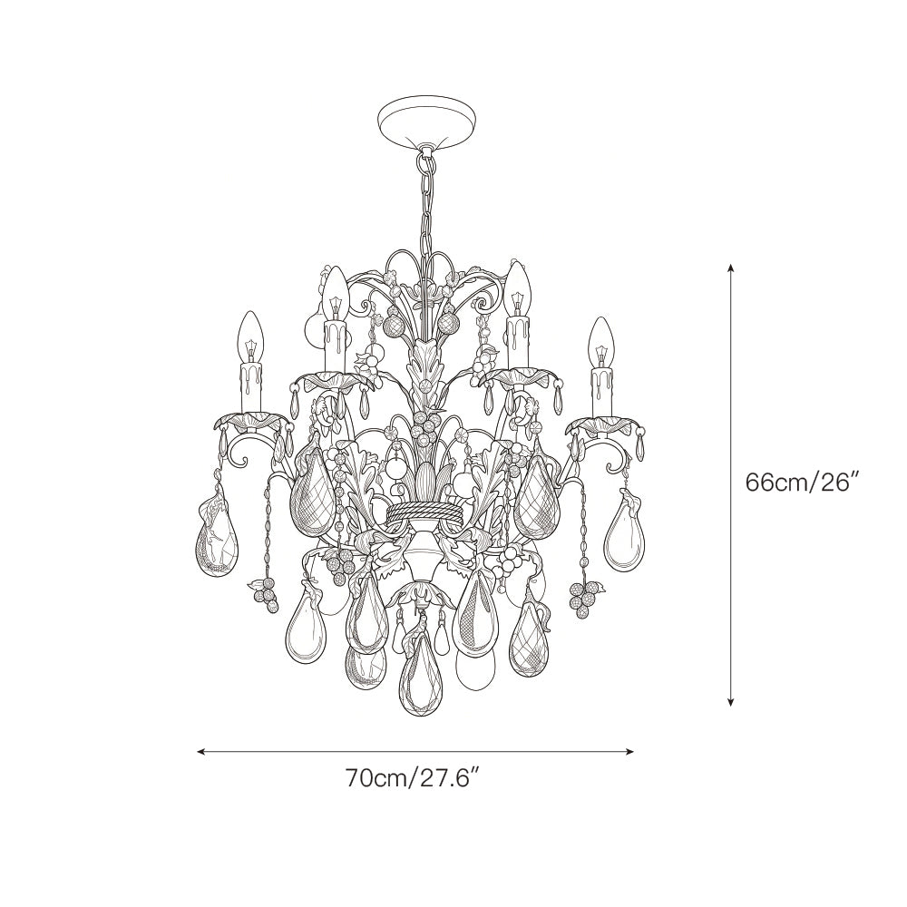 Rapallo Fruits Chandelier