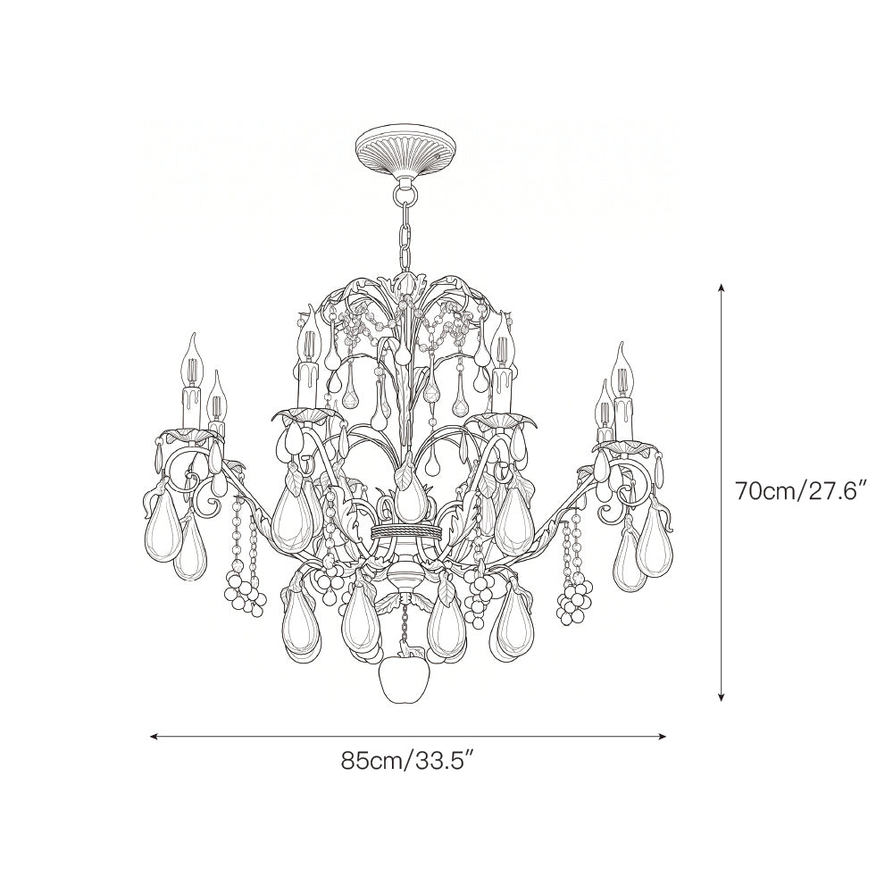 Rapallo Fruits Chandelier