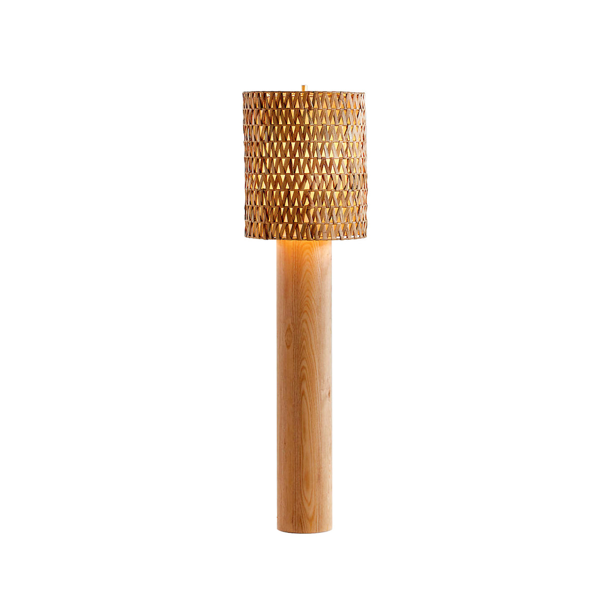 Cesone Wood Floor Lamp