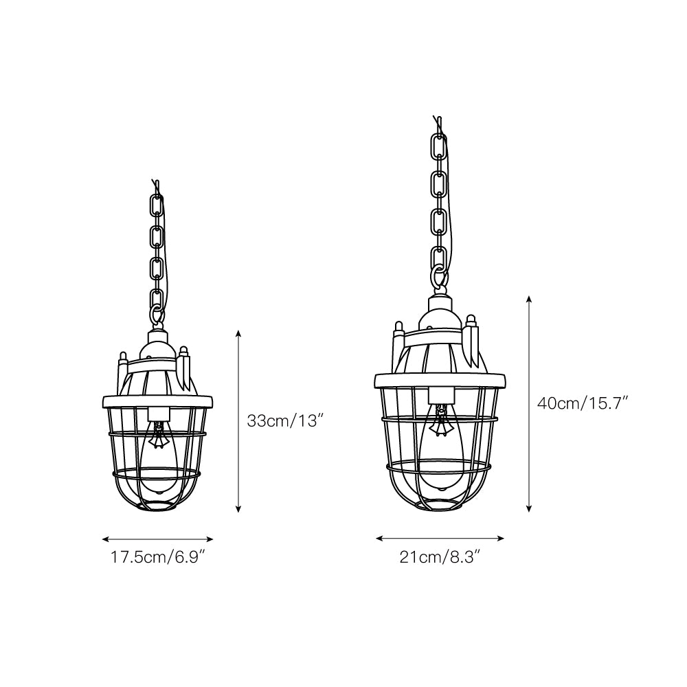 Muschio Green Pendant Light