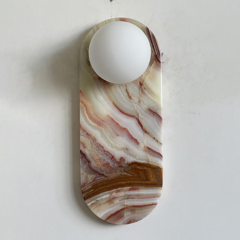 Brunello Wall Oval Lamp ∅ 5.5″ x H 13.8″