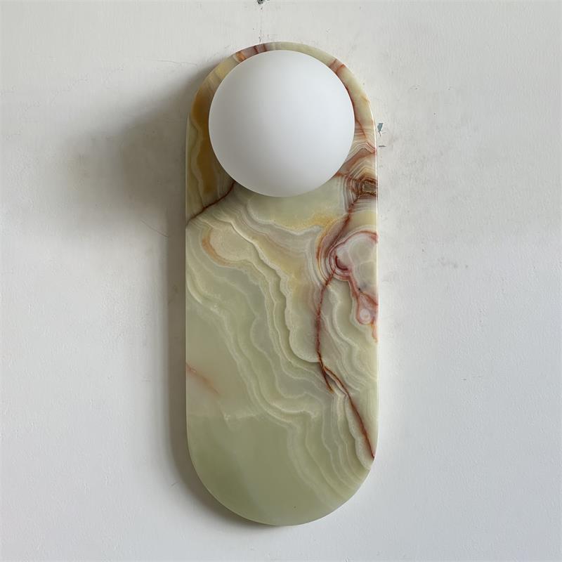 Brunello Wall Oval Lamp ∅ 5.5″ x H 13.8″