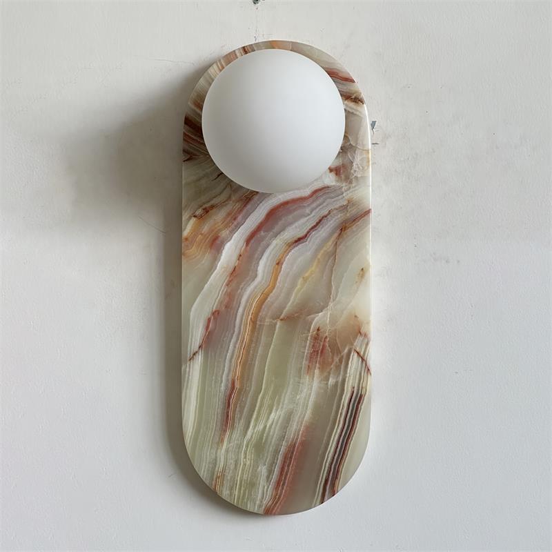 Brunello Wall Oval Lamp ∅ 5.5″ x H 13.8″