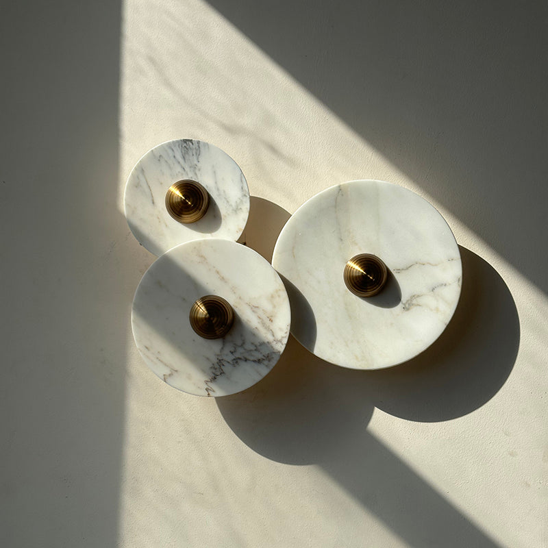 Ugo Combination Marble Alabaster Sconce