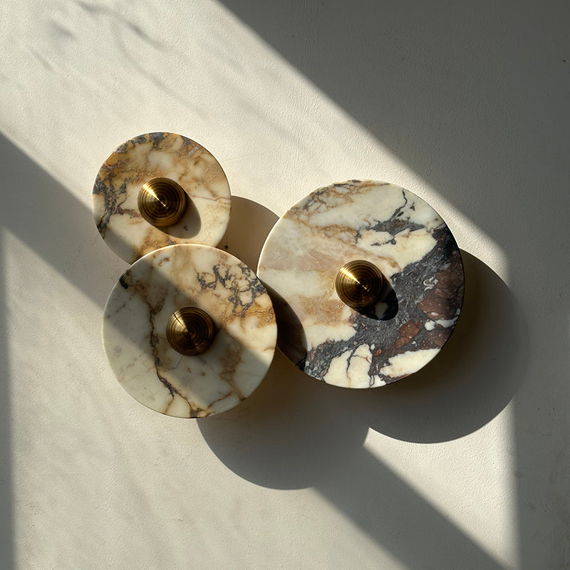 Ugo Combination Marble Alabaster Sconce