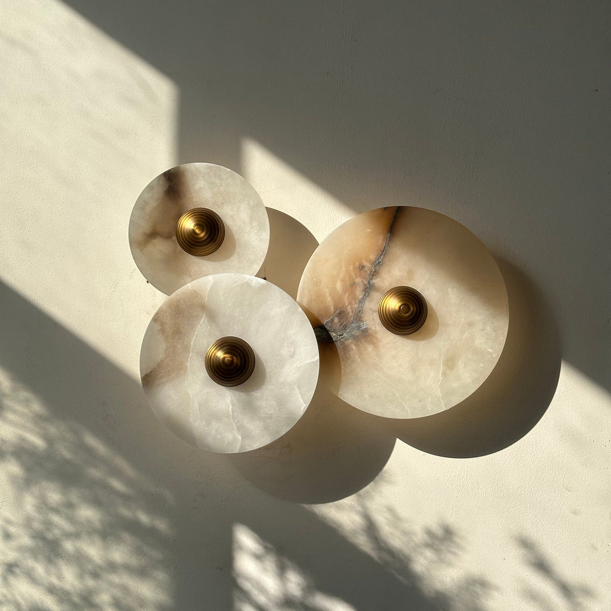 Ugo Combination Marble Alabaster Sconce