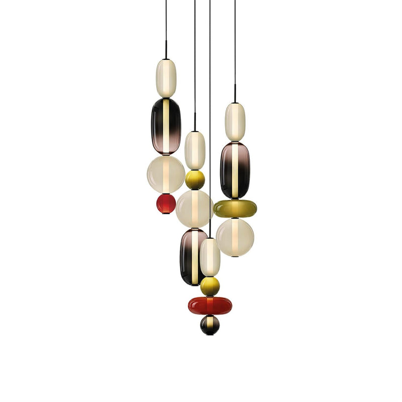 Paestum Glass Chandelier