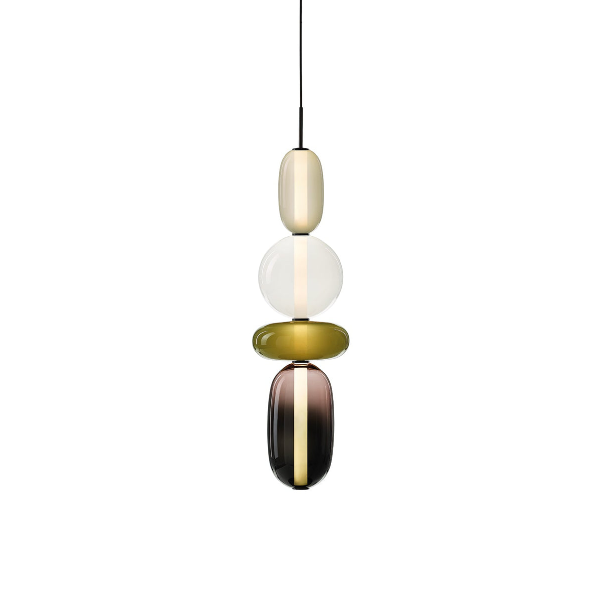 Paestum Glass Pendant Lamp