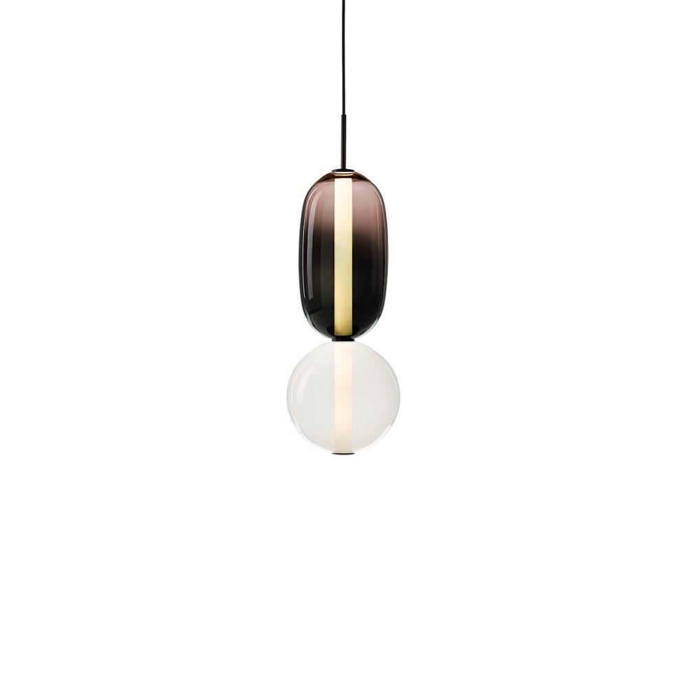 Paestum Glass Pendant Lamp