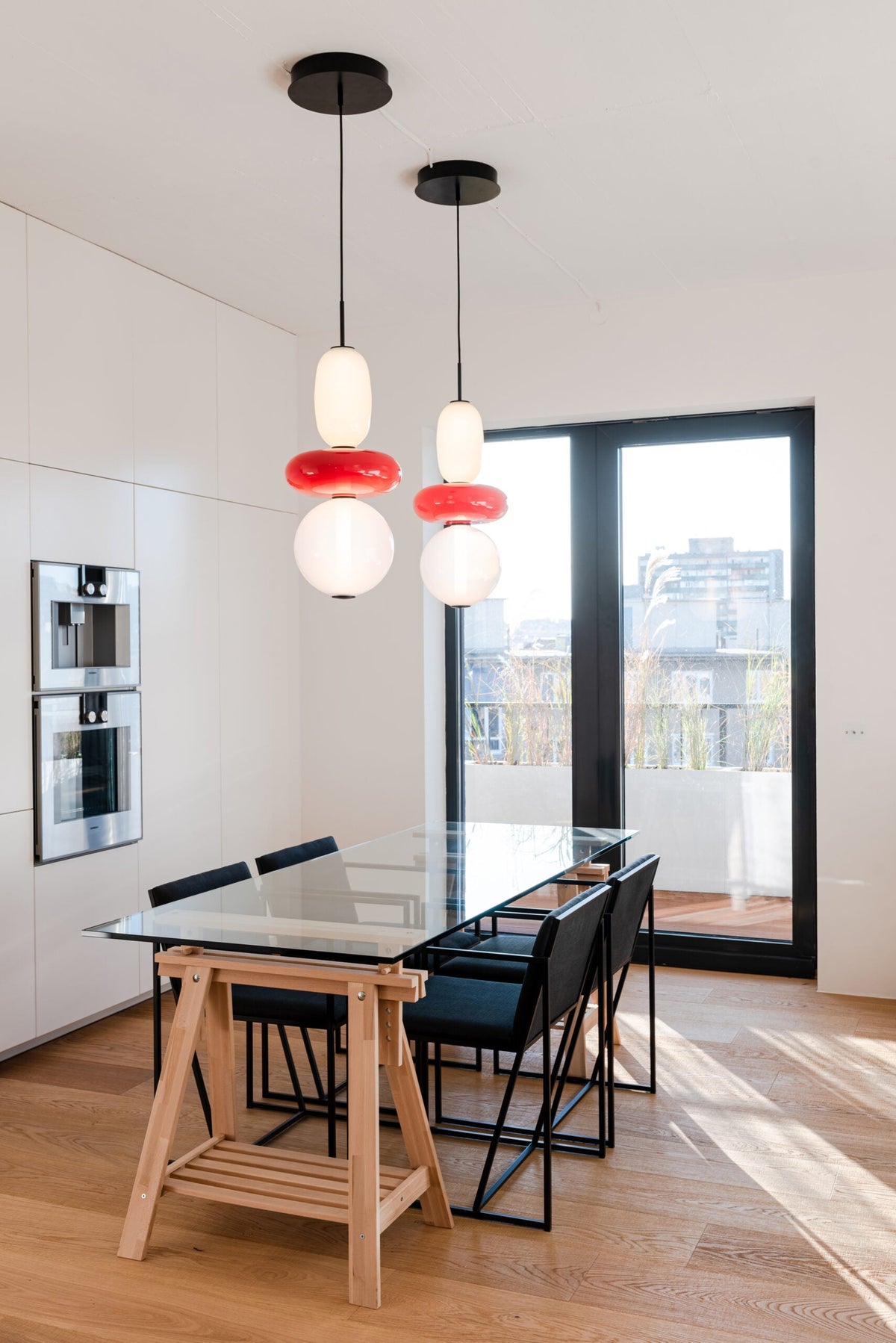 Paestum Glass Pendant Lamp
