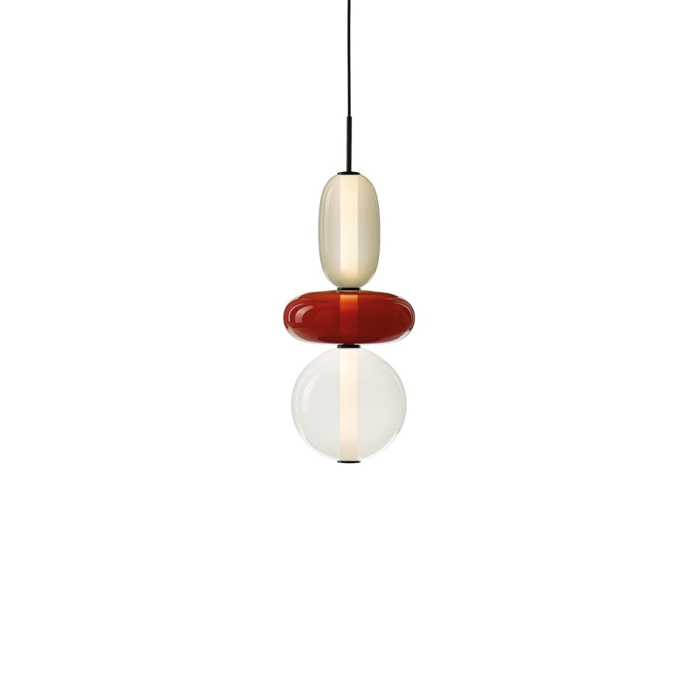 Paestum Glass Pendant Lamp