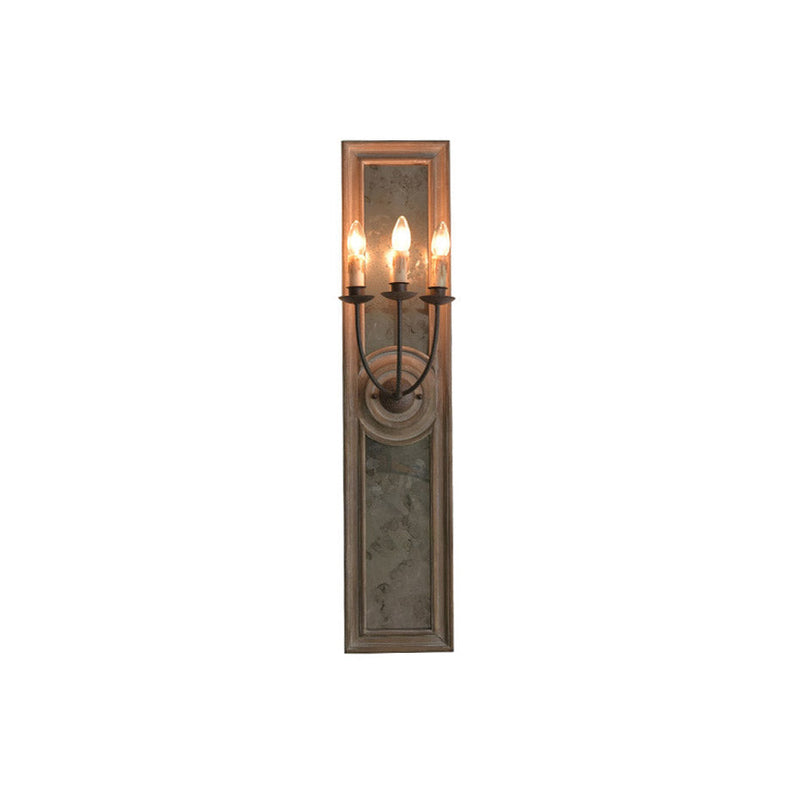 Ippolito 3-Light Mirrored Sconce