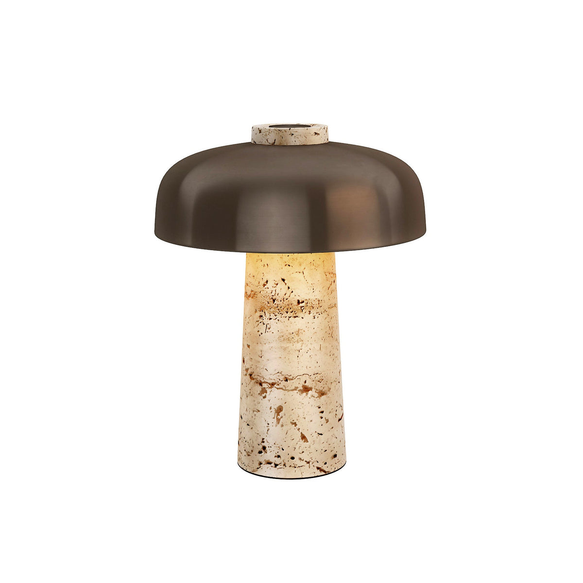 Cera Travertine Table Lamp
