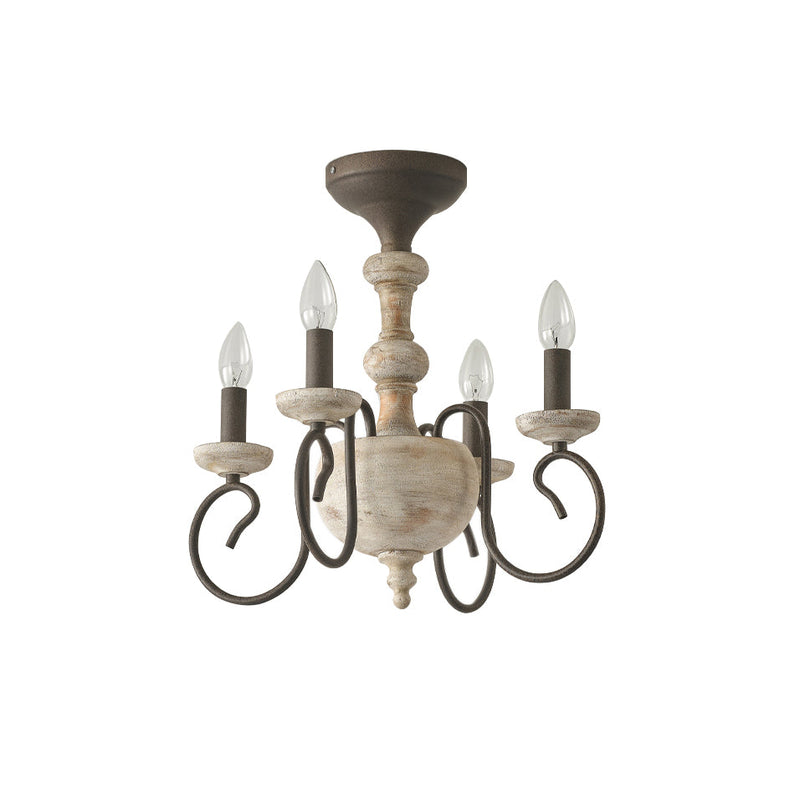 Menino Semi-Flush Ceiling Light