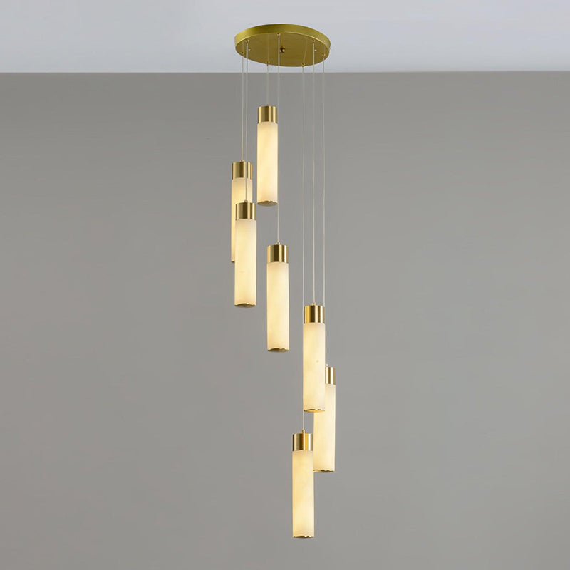Amedeo Alabaster Cascade Chandelier