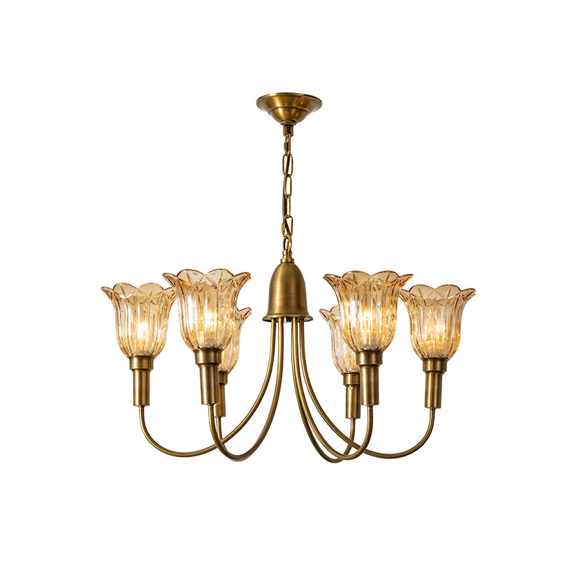 Trebina Brass Chandelier
