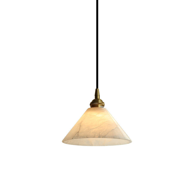 Sempello Alabaster Brass Pendant Lamp