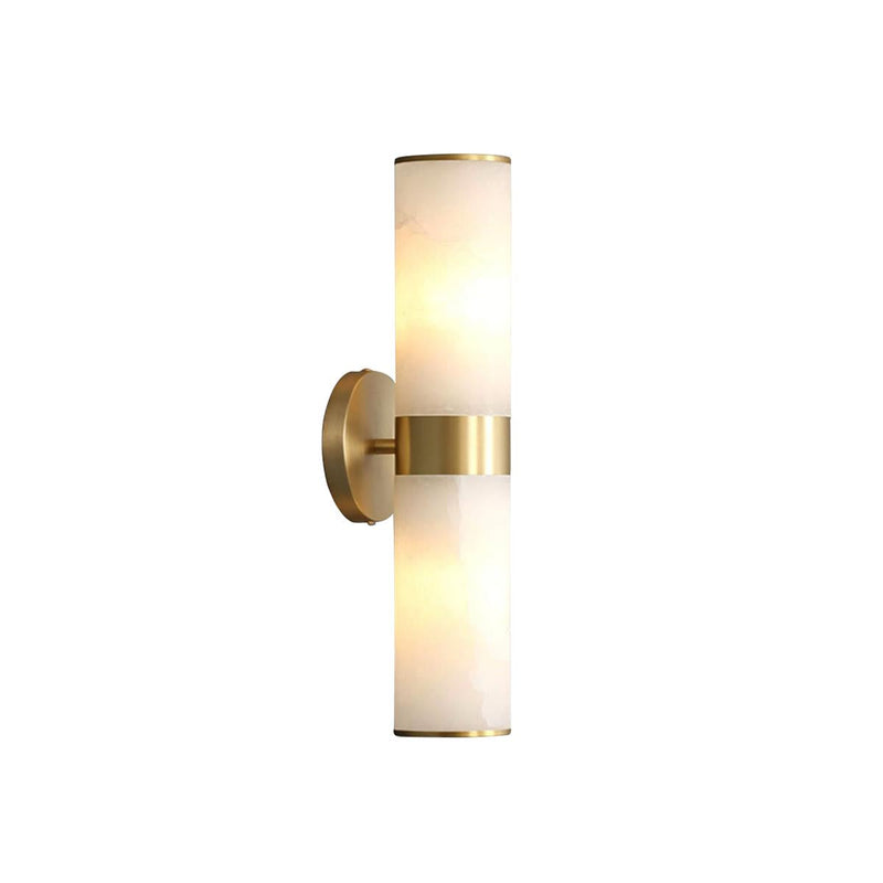 Terrora Alabaster Vanity Sconce