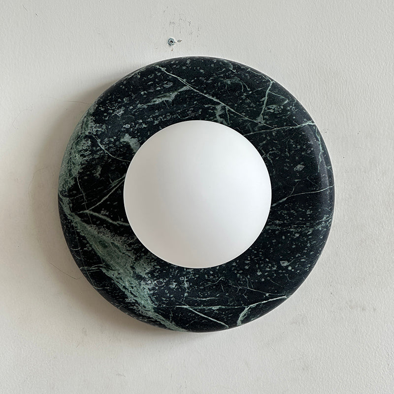 Gelso Dark Green Marble Sconce