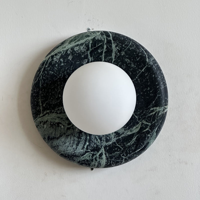 Gelso Dark Green Marble Sconce