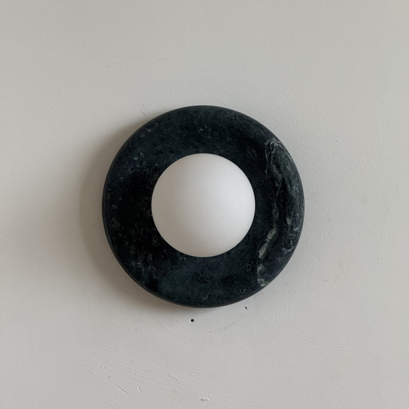 Gelso Dark Green Marble Sconce