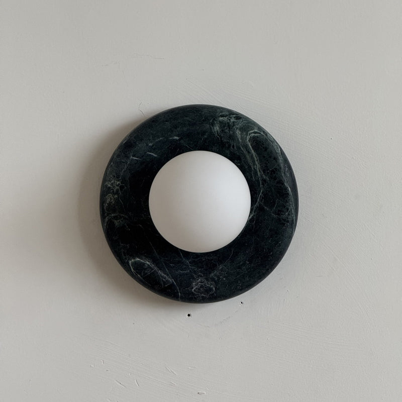 Gelso Dark Green Marble Sconce