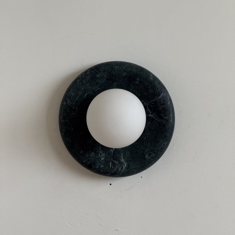 Gelso Dark Green Marble Sconce