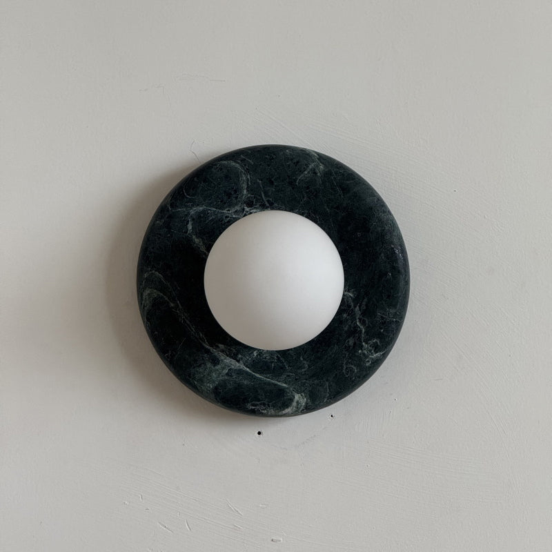 Gelso Dark Green Marble Sconce