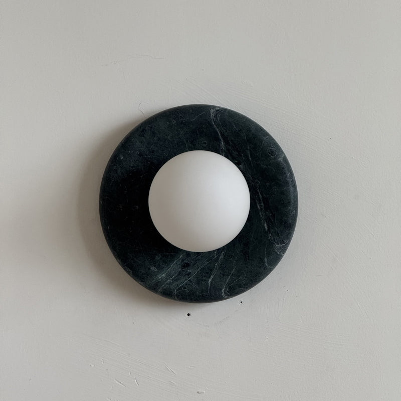 Gelso Dark Green Marble Sconce