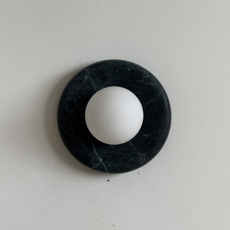 Gelso Dark Green Marble Sconce