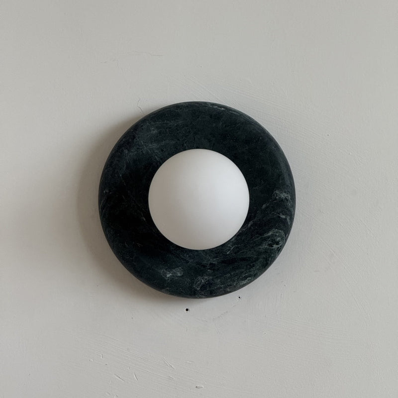 Gelso Dark Green Marble Sconce