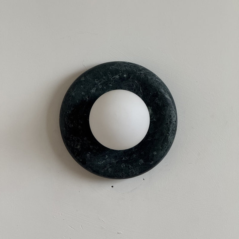 Gelso Dark Green Marble Sconce