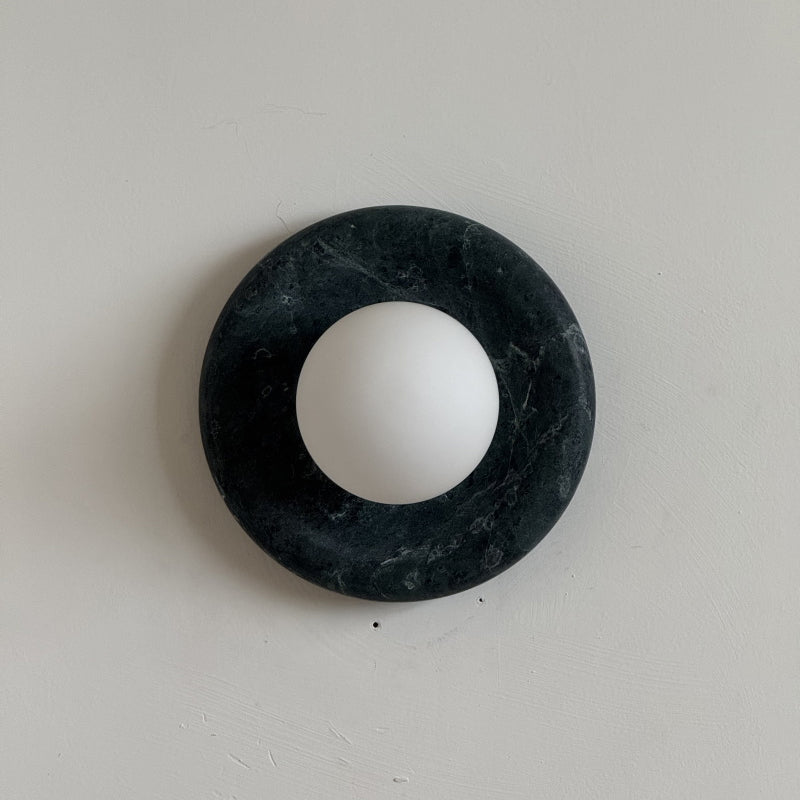 Gelso Dark Green Marble Sconce