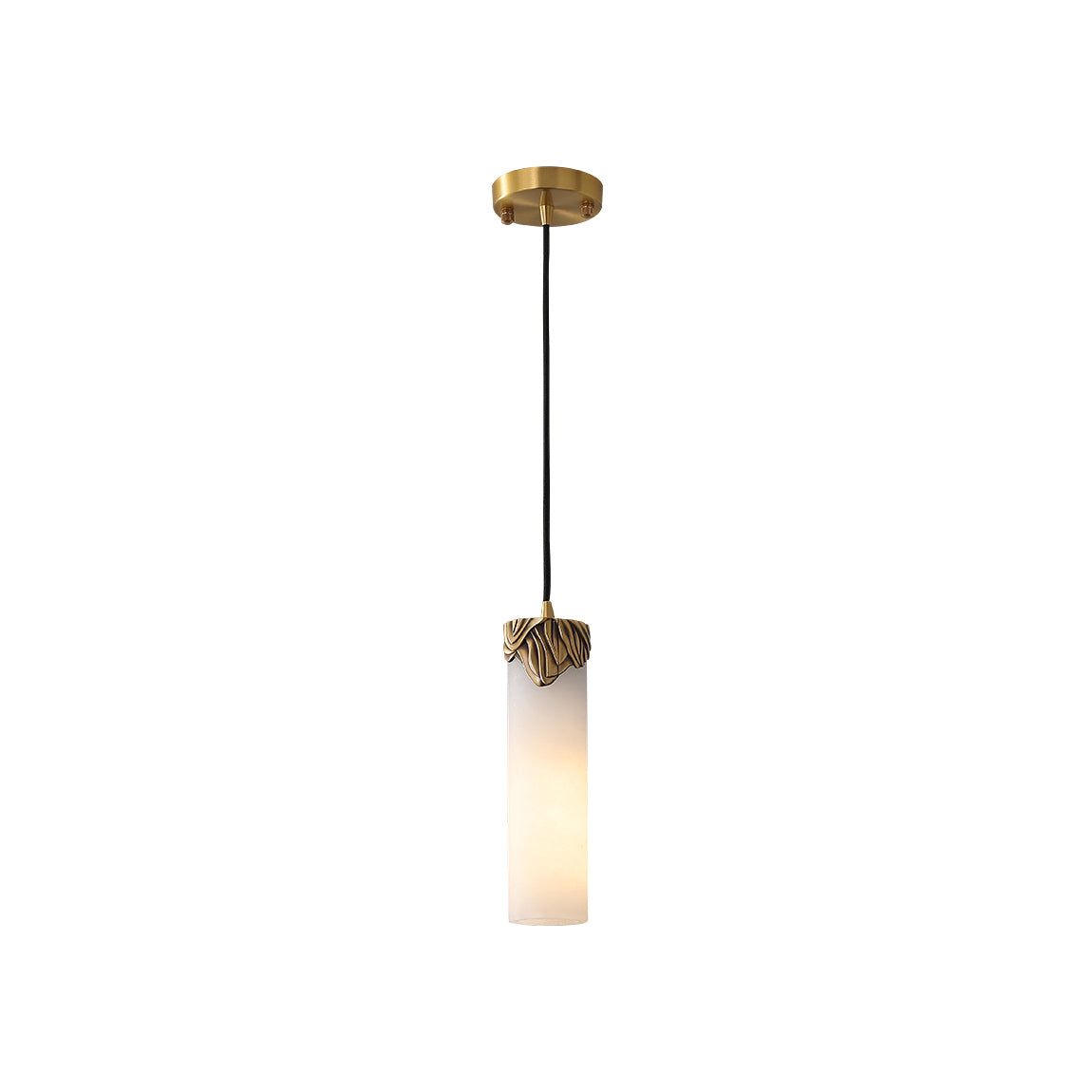 Tortona Lyra Alabaster Pendant Light